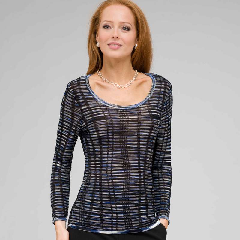 Scoop Neck Tee, , large