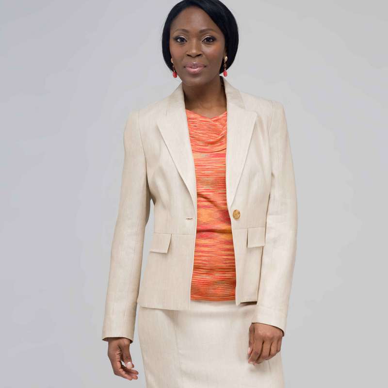 Jewel Neck Jacket., , large